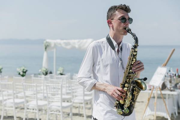 live music for wedding in Greece