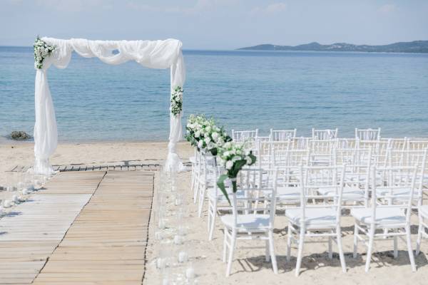 luxury wedding in Halkidiki Greece